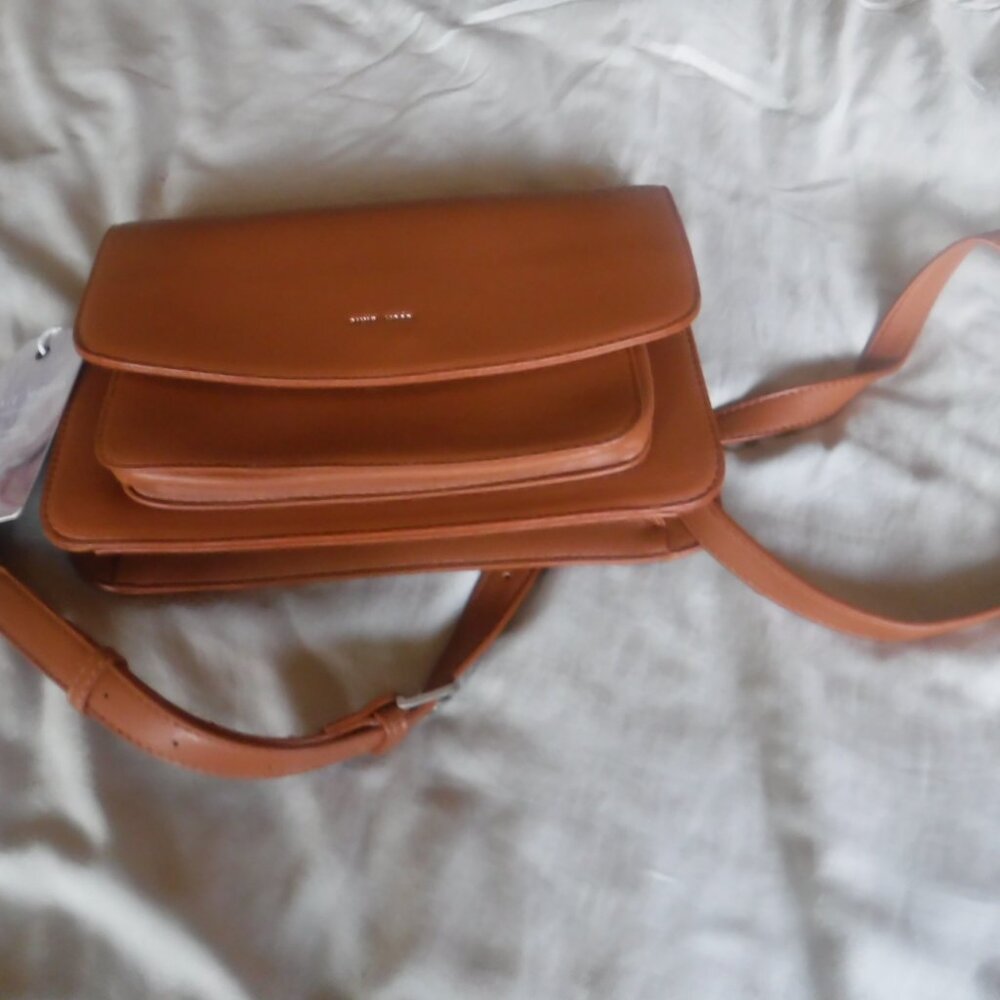 Pixie Mood Womens Brown Crossbody Purse Bag New - Picture 9 of 12